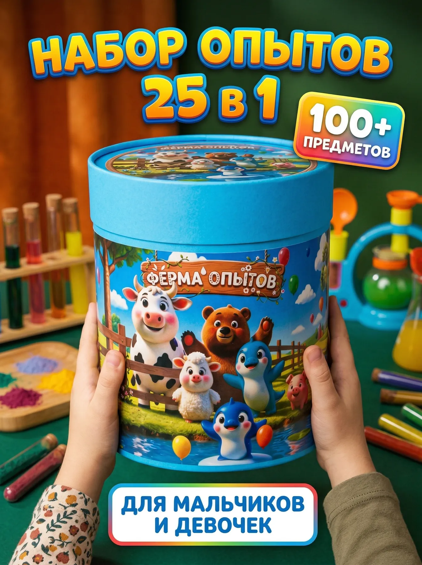 Детский набор опытов Ферма